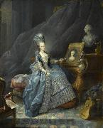 Jean Baptiste Gautier Dagoty Maria Theresia von Savoyen oil